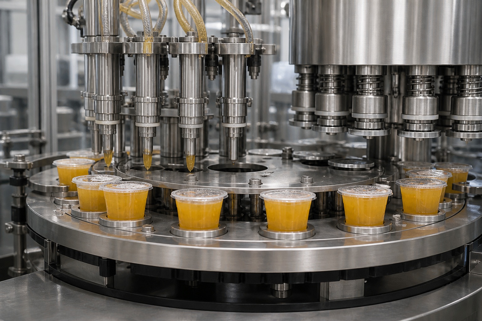 High-Speed Rotary Cup Filling Lines